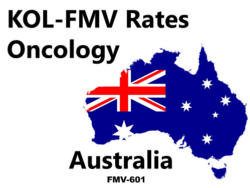 KOL FMV Rates Oncology Australia